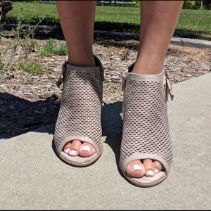 Open Toe Booties